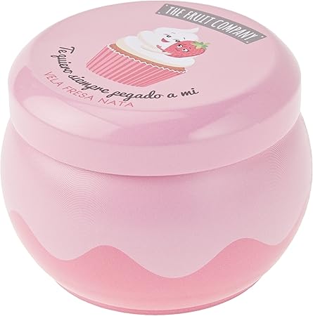 Bougie FRAISE CHANTILLY THE FRUIT COMPANY 40H
