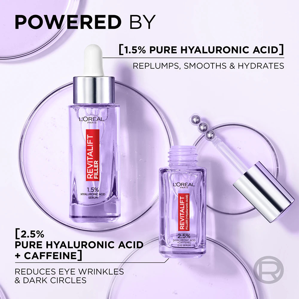 L'Oréal Paris Revitalift Filler Hyaluron Sérum Rides & Hydratation 30 ml