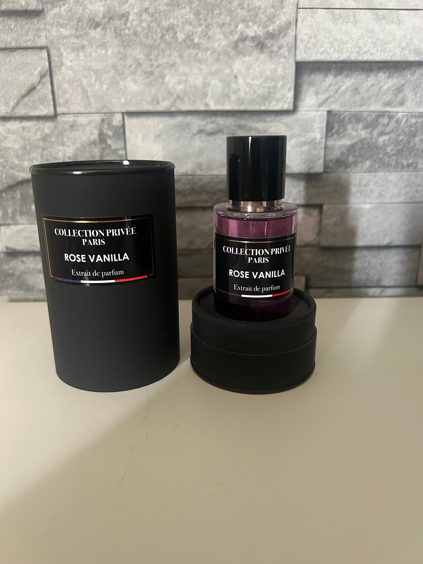 Parfum rose vanille collection privée
