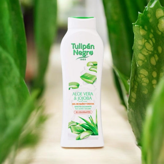 GEL DOUCHE TULIPAN NEGRO ALOE VERA JOJOBA 650ML